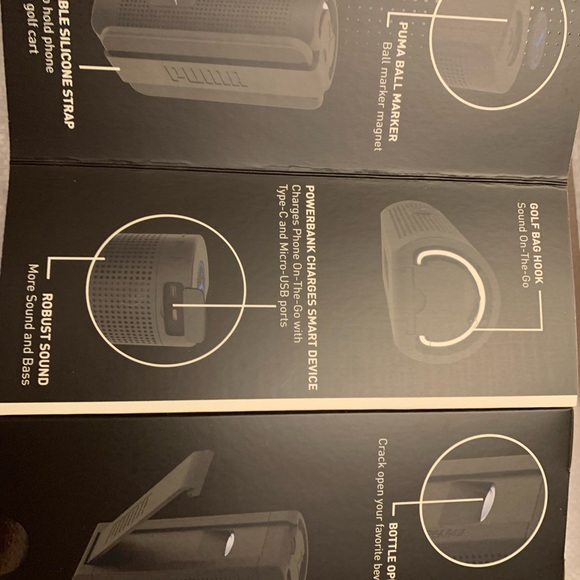 Brand New @PumaGolf PopTop Bluetooth speaker - Picture 3 of 9